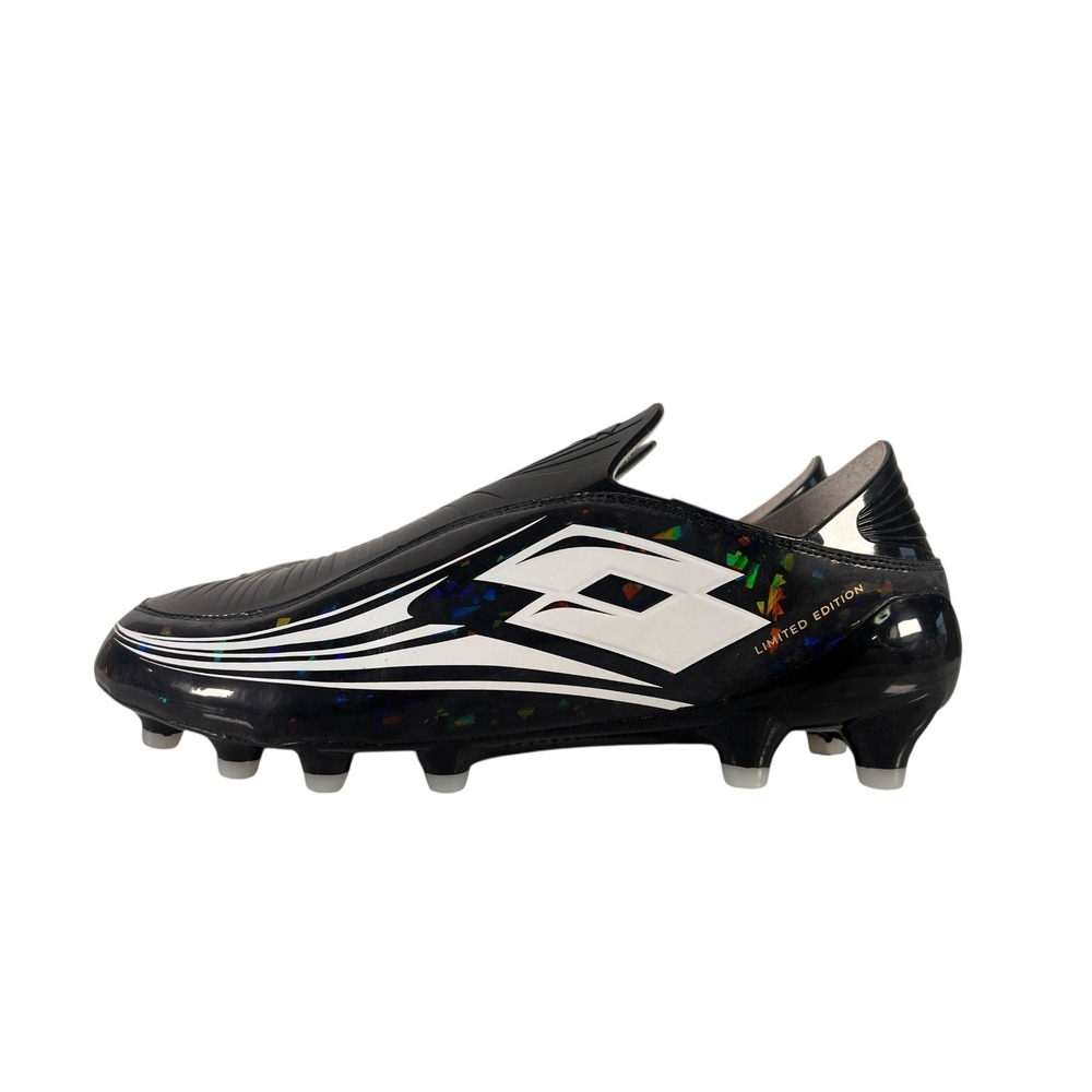 Lotto Zhero Gravity Limited Edition OG 50 Year FG Soccer Cleats Mens Black 8.5